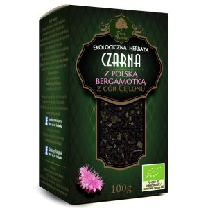 Juodoji Ceilono arbata su lenkiška bergamote Eko 100g